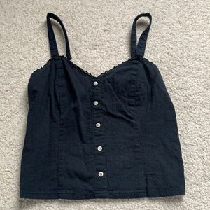 Black Abercrombie tank